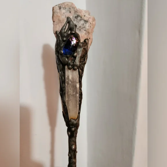 Handcrafted Crystal Wand - Picture 2 of 3